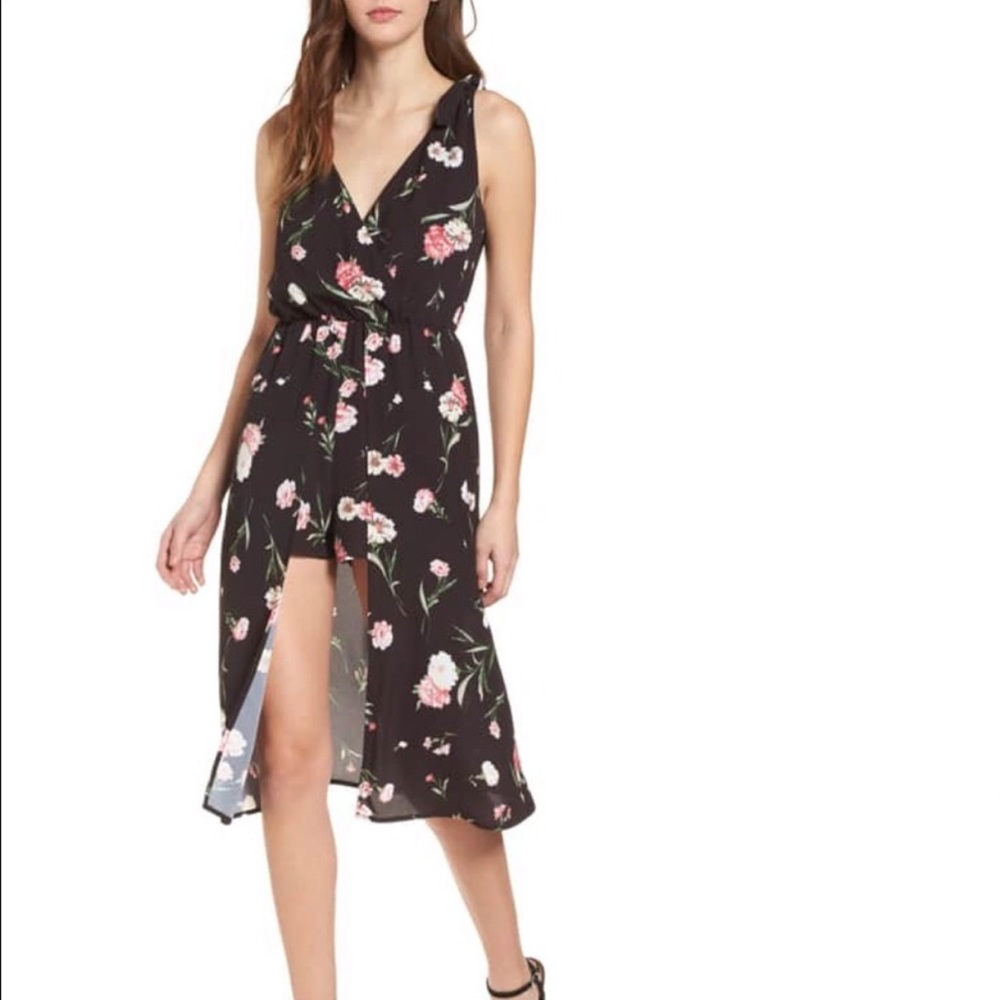 Row A Floral Romper Dress, worn once - Picture 2 of 10